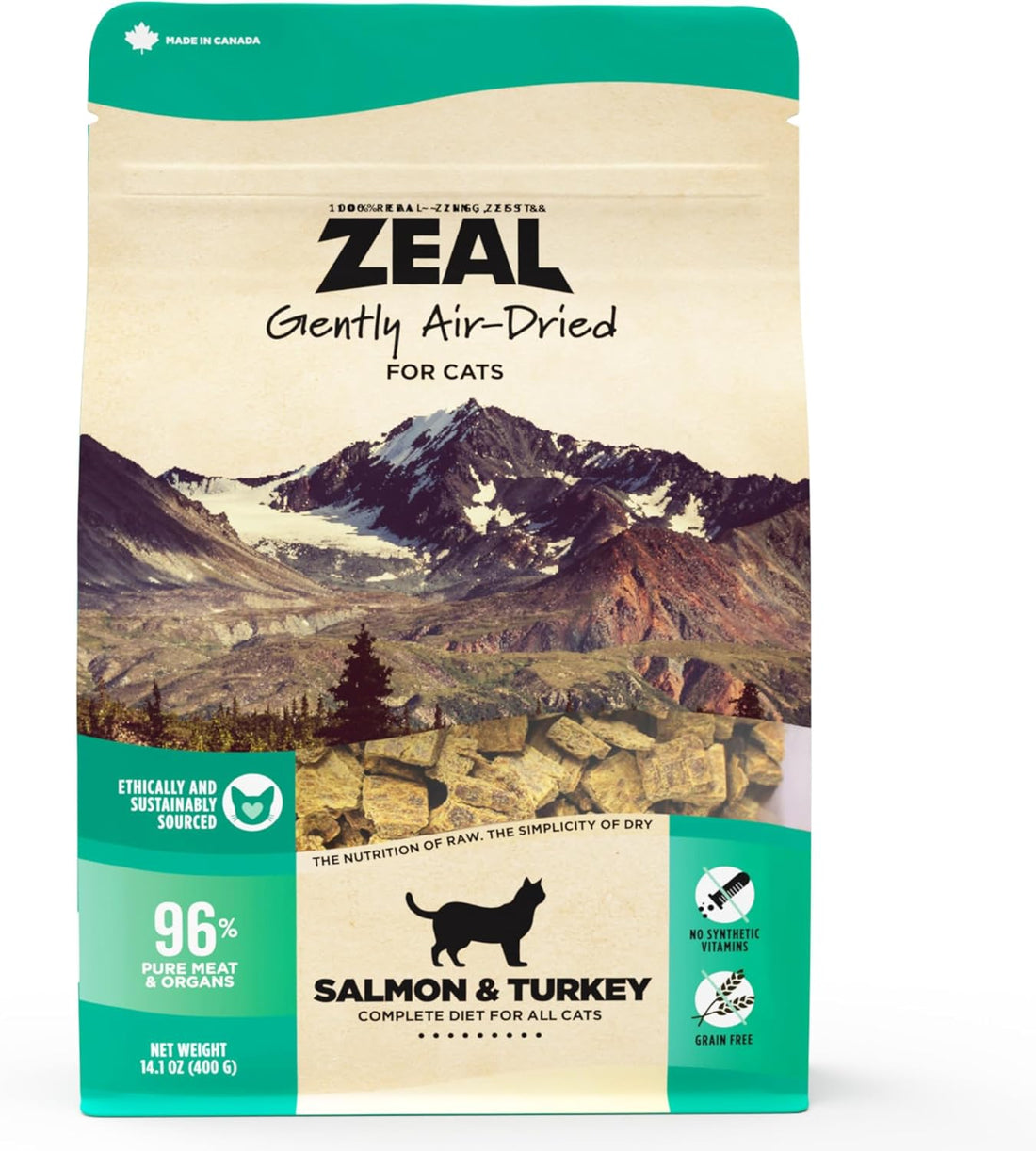 ZEAL Canada Air-Dried Cat Food Chicken Recipe - High Protein
