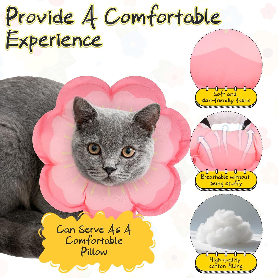 EXPAWLORER Cat Cone Collar Soft