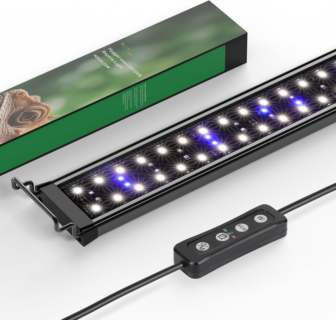 12W LED UVB Light for Reptiles Terrarium Light Extendable Reptile