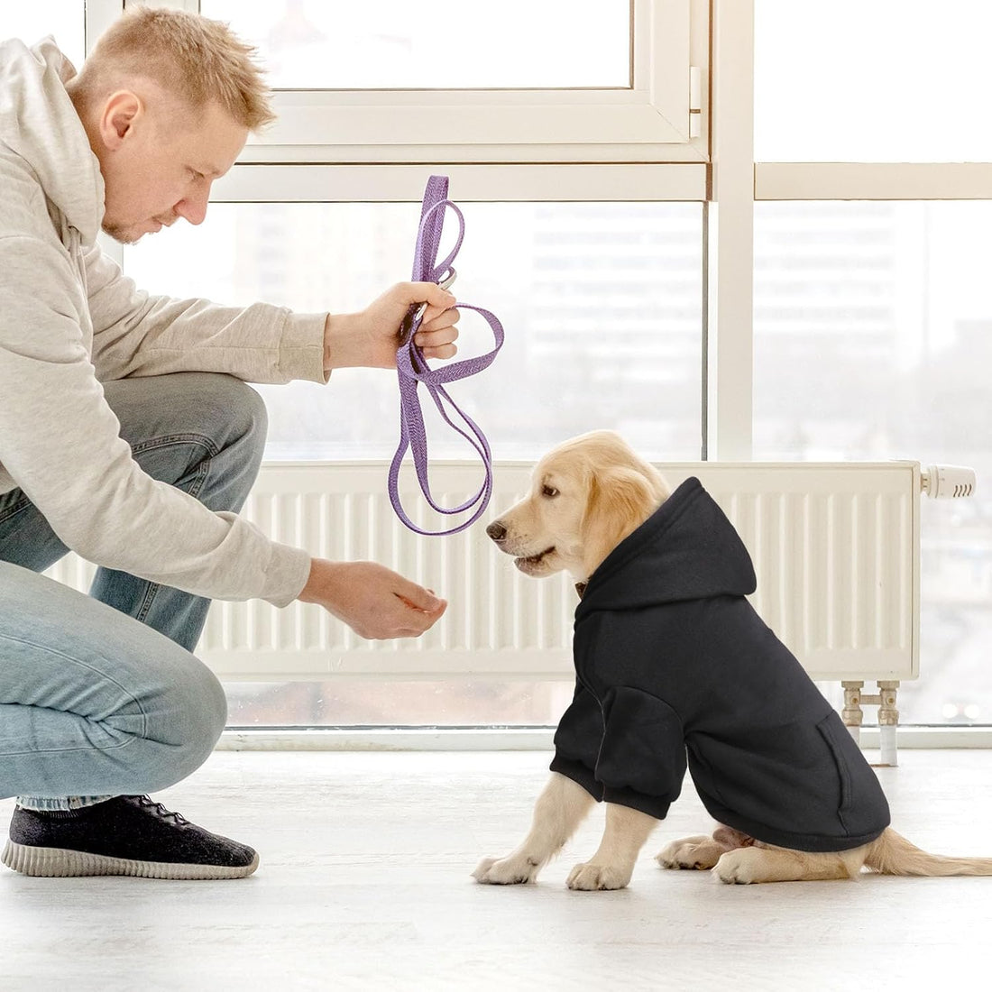 Dog Sweaters for Small Dogs Dog Hoodie Fleece Soft Clothes Sweatshirt
