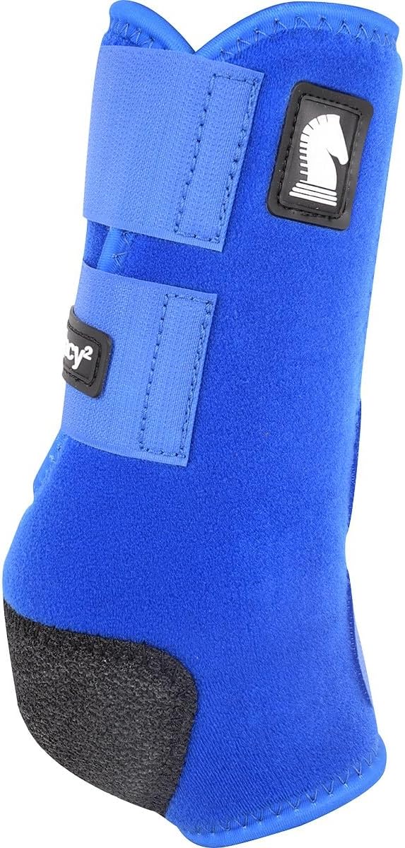 Classic Equine Legacy2 Support Boots, Front (Hot Pink, Medium)