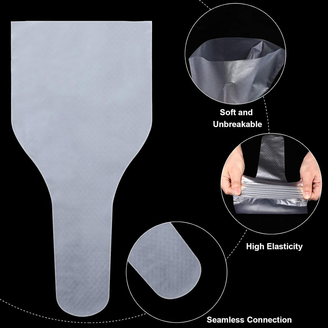 Nuanchu 100 Pieces Canine Semen Collection Cones Disposable Semen