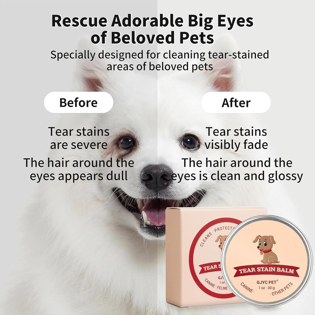 Tear Stain Remover for Dogs 1oz