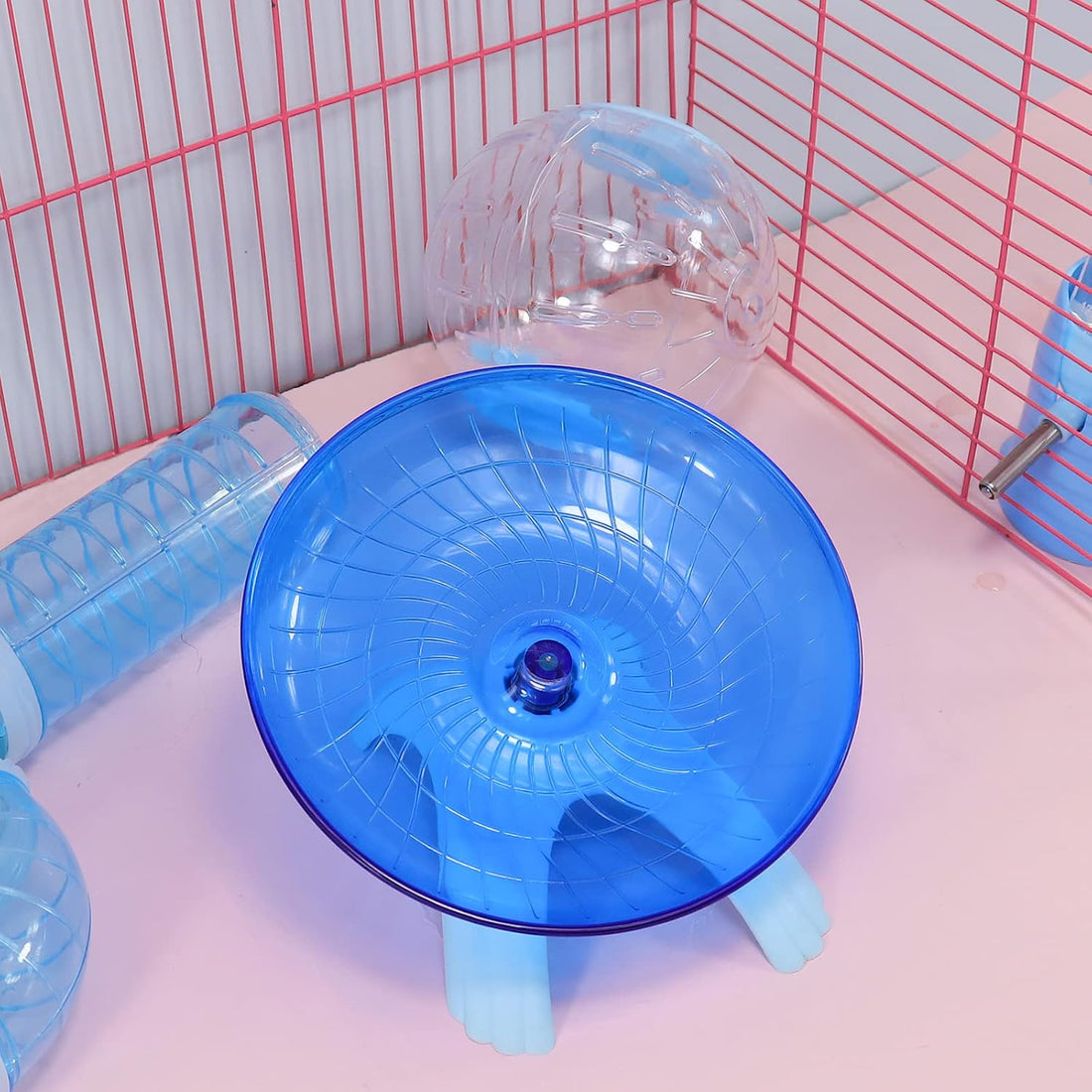 Nanaborn Hamster Wheel Silent for Cage Hermit Crab Tank Accessories