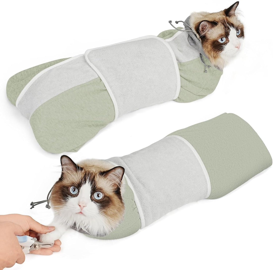 Supet Cat Grooming Wrap for Cutting Nails