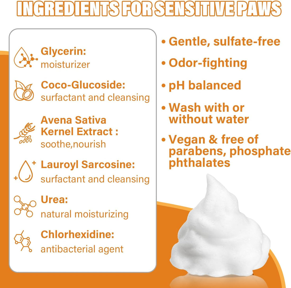 GJYC PET Paw Cleaner for Dogs and Cats,Magic Foam