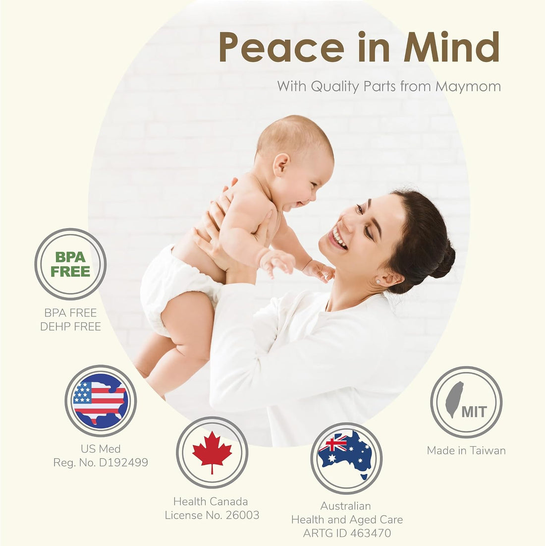Maymom Pump Parts Compatible with Spectra S1 S2 9 Plus Breastpump