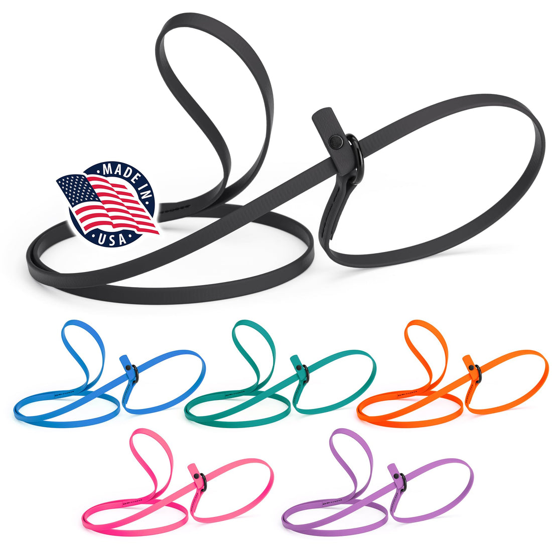 Dogline Biothane Slip Dog Leash - for Small, Medium and Large Dogs