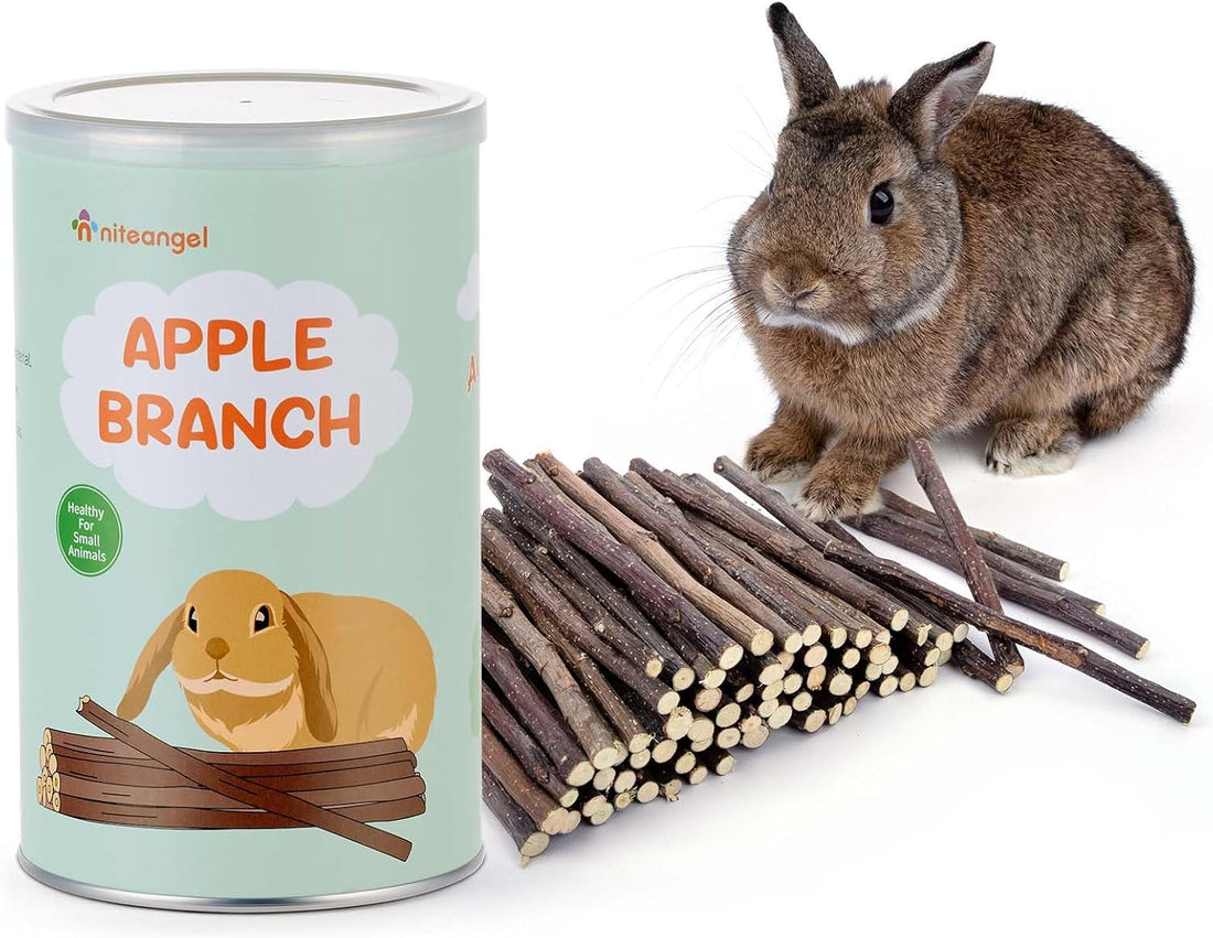 Niteangel 20pcs Natural Timothy Hay Sticks