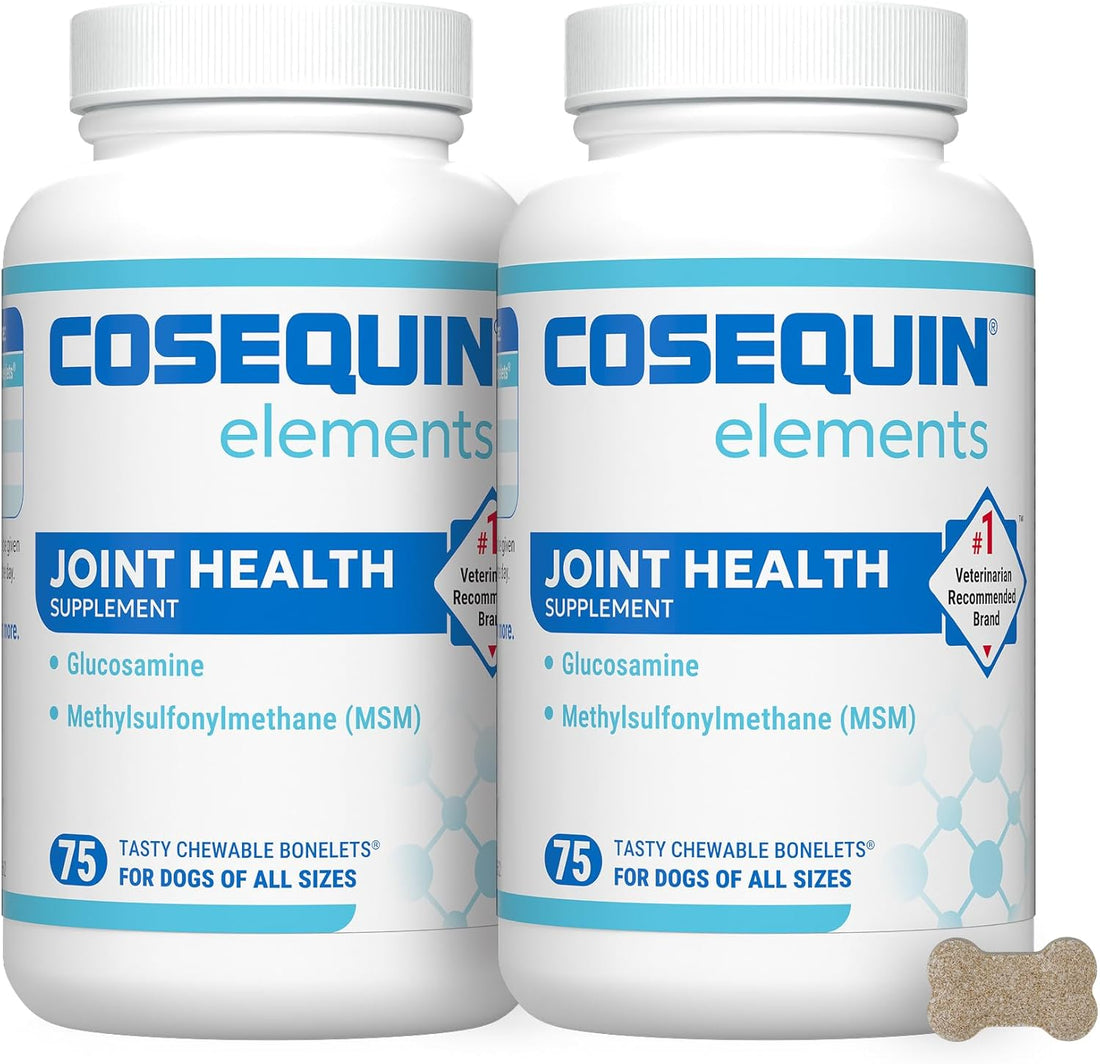 Nutramax Cosequin Elements Joint Supplement, Glucosamine for Dogs