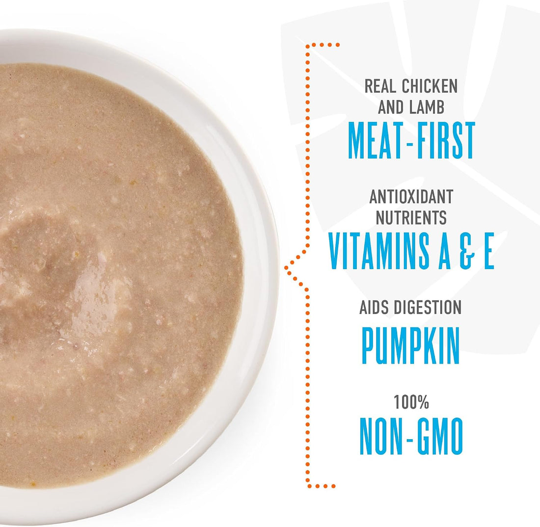 Tiki Dog Senior Mousse Dog Food, Chicken, Lamb & Pumpkin, 3.5oz Pouch