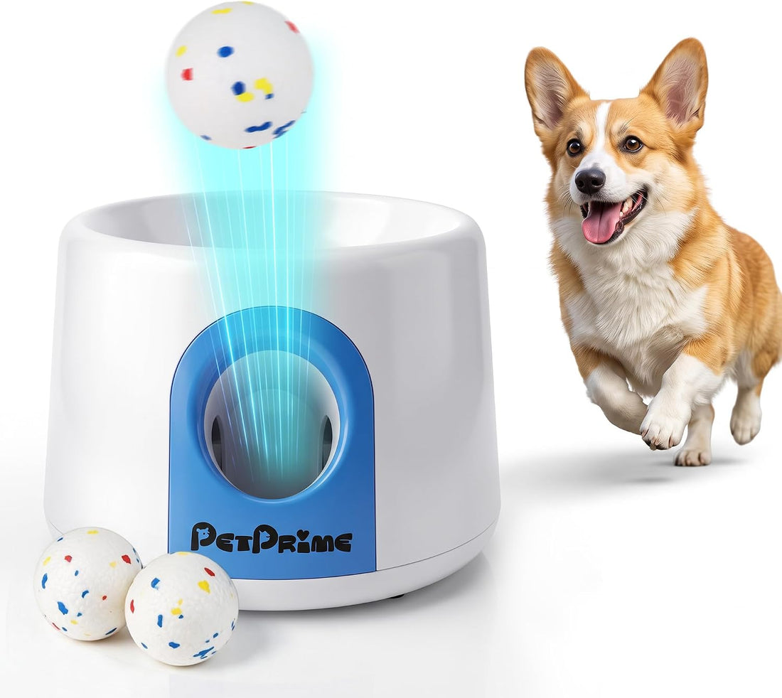 Pet Prime Upgraded Automatic Dog Ball Launcher for Small/Medium