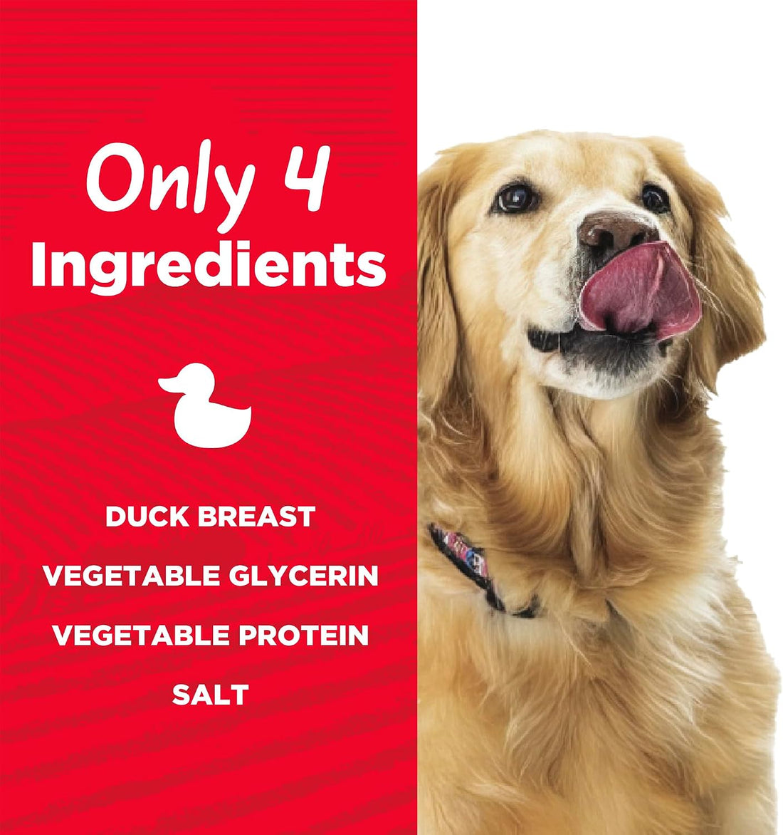 Country Kitchen Duck Jerky Tender Dog Treats, High Protein, 32 oz