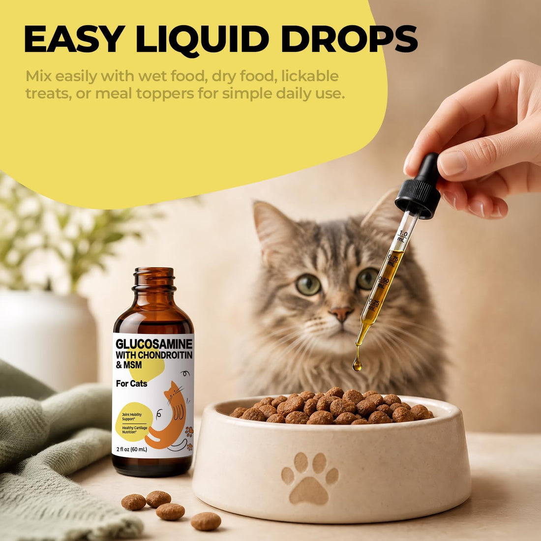 Glucosamine for Cats, Senior Hip & Joint Support