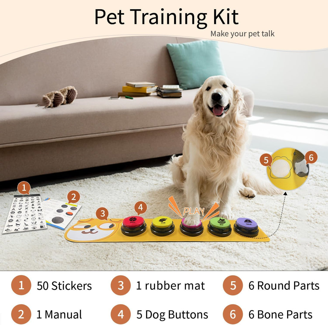 RIBOSY Dog Buttons for Communication