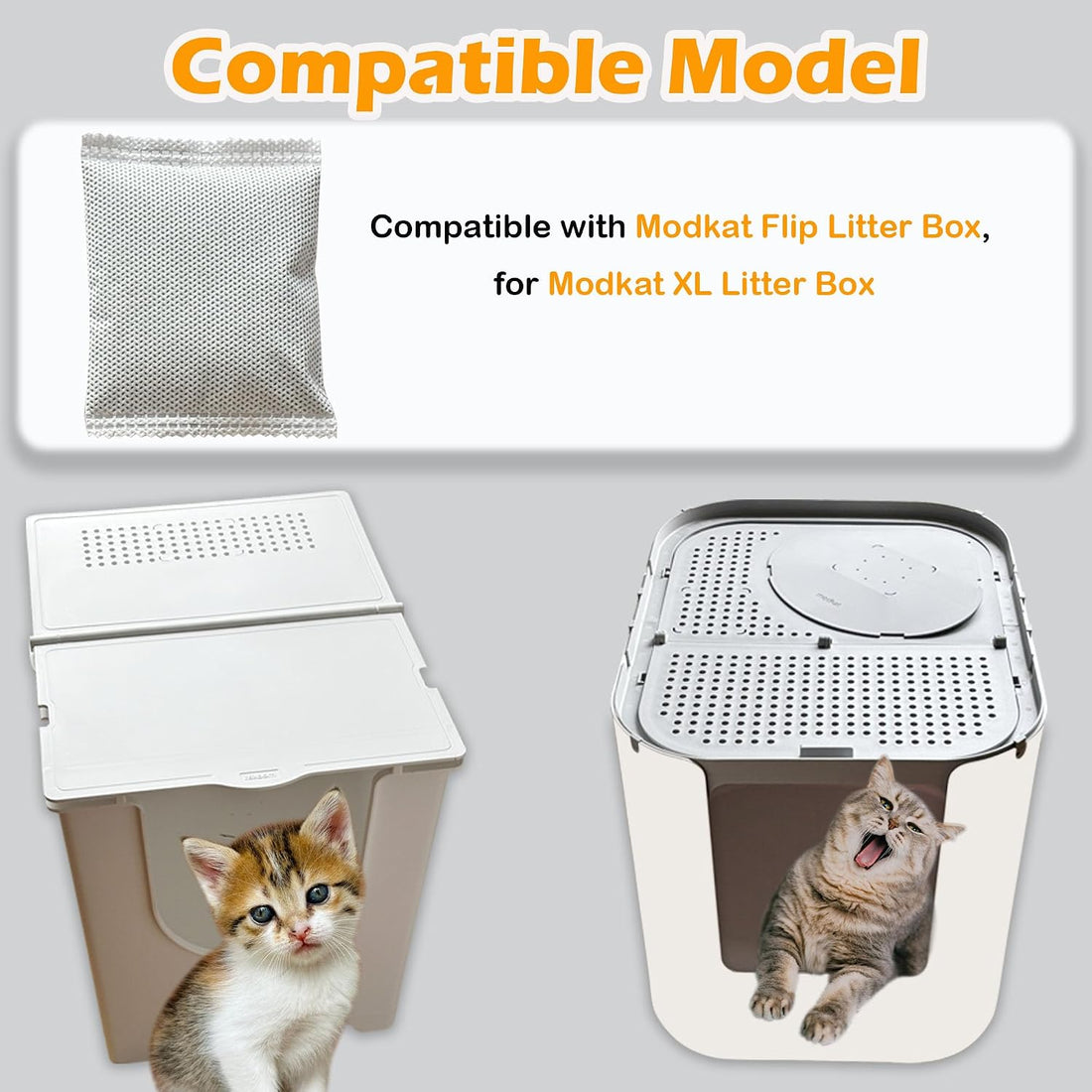 Activated Charcoal Filters Refills for Modkat Flip Litter Box