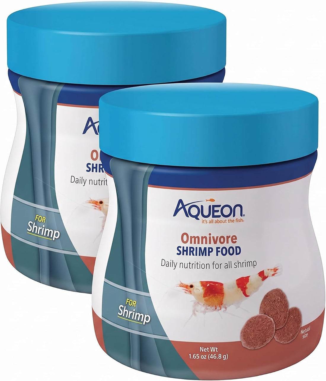 Aqueon Omnivore Shrimp Disc Food 1.65 Ounces