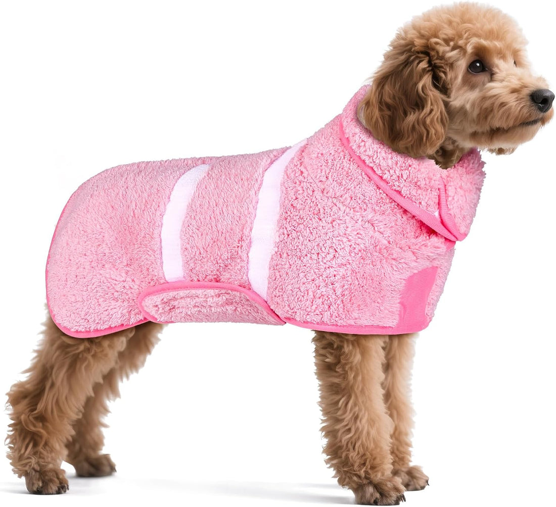 Unicorn Catcher Dog Bathrobe Super Absorbent Quick Drying Robe