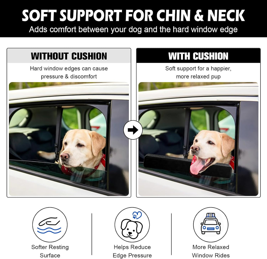 Dog Car Window Chin Rest Cushion
