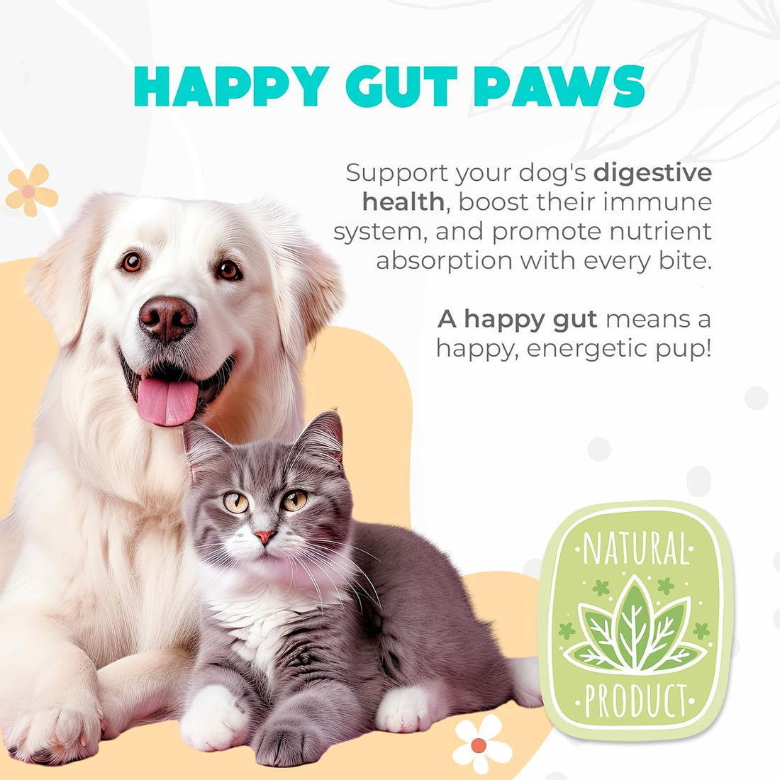 Probiotic Chews for Dogs, 150 Count, Digestive, Gut Health Support