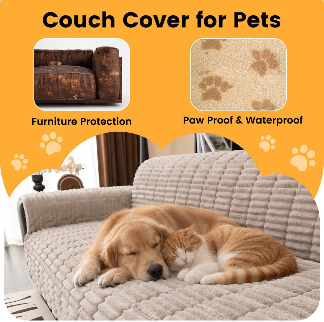 Pet Couch Cover for Sofa, Waterproof Sofa Covers Washable, 70.9"