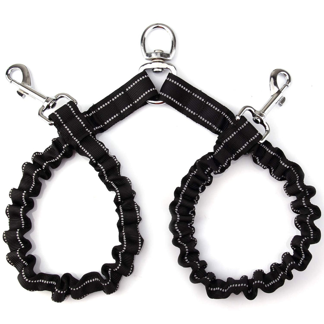Double Dog Leash for Two Dogs - No Tangle