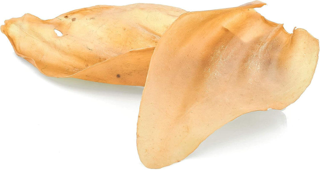 Barkworthies Whole Cow Ears - 12 Count - All-Natural