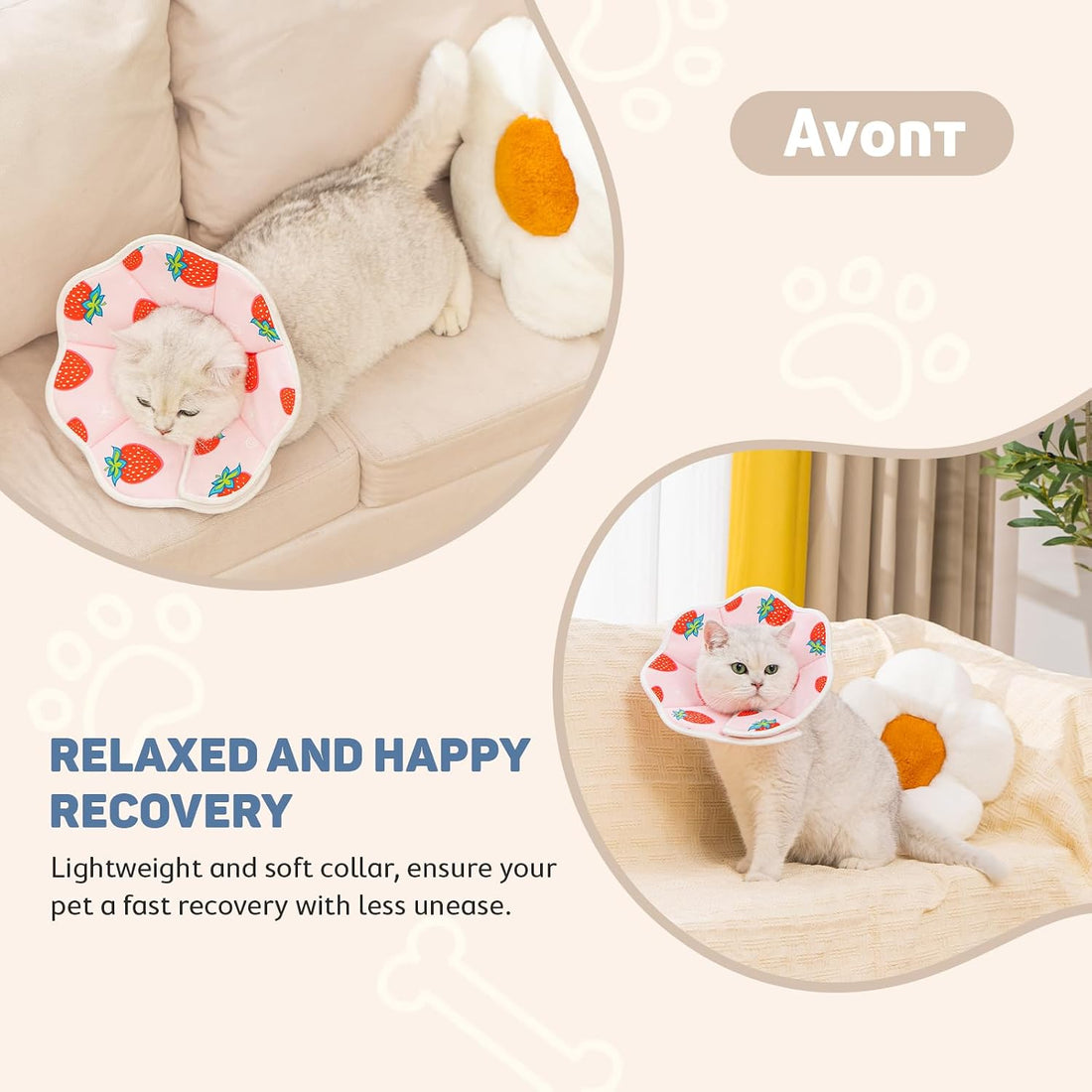 Avont Soft Cat Recovery Cone Collar
