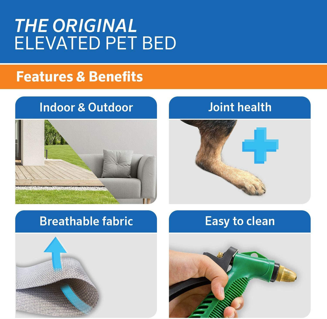 Coolaroo Original Elevated Dog Bed