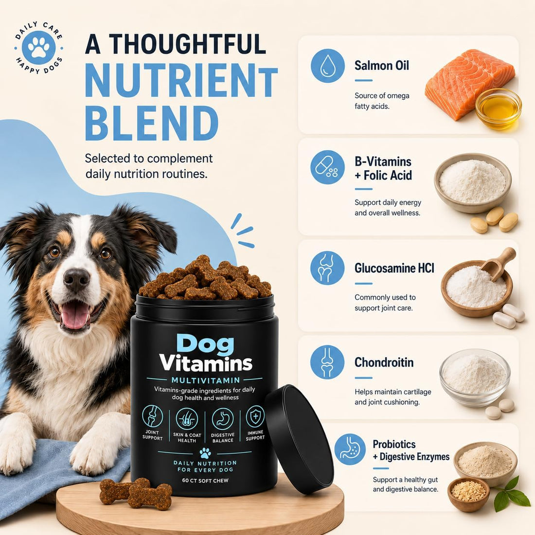 Dog Multivitamin for Itch Relief