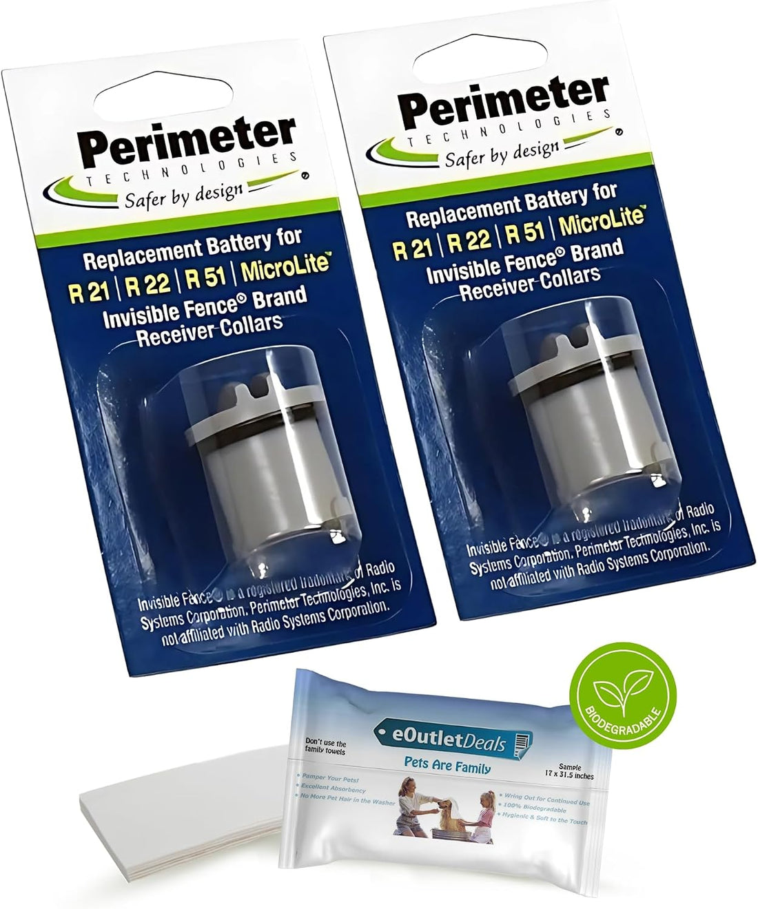 Perimeter Technologies Invisible Fence Collar Battery