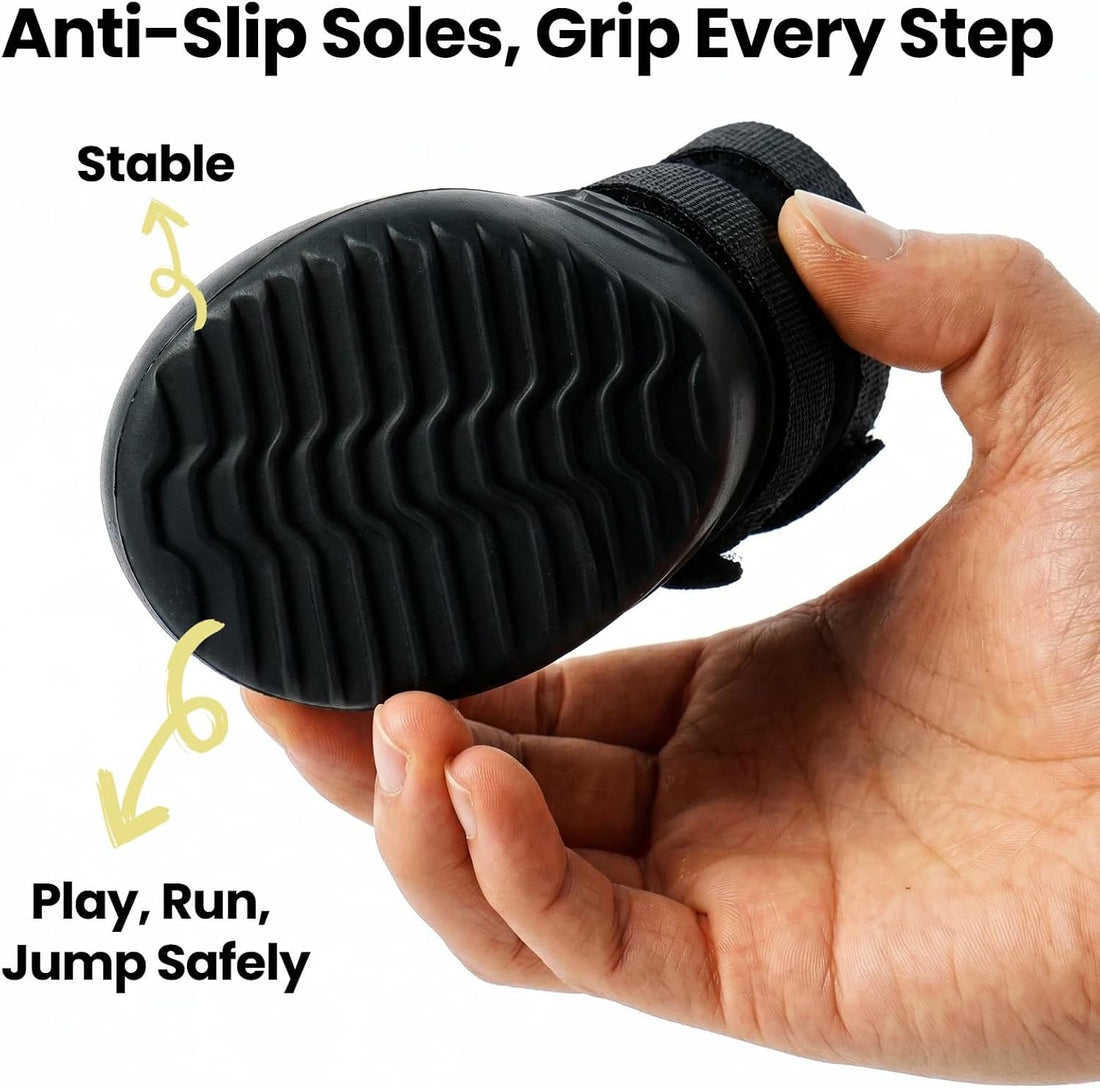 4Pcs Summer Dog Shoes for Hot Pavement