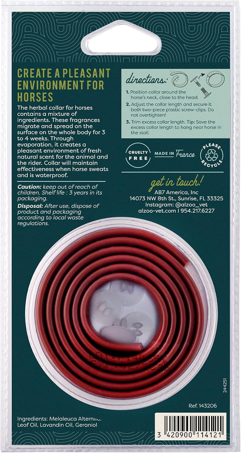 ALZOO Fly Collar for Horses, Up to 4 Weeks