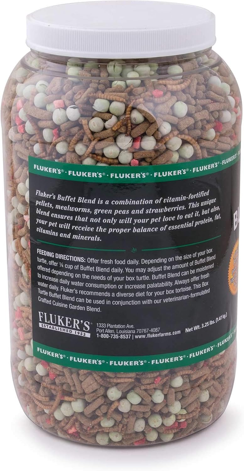 Fluker's Buffet Blend Box Turtle Diet, Insects