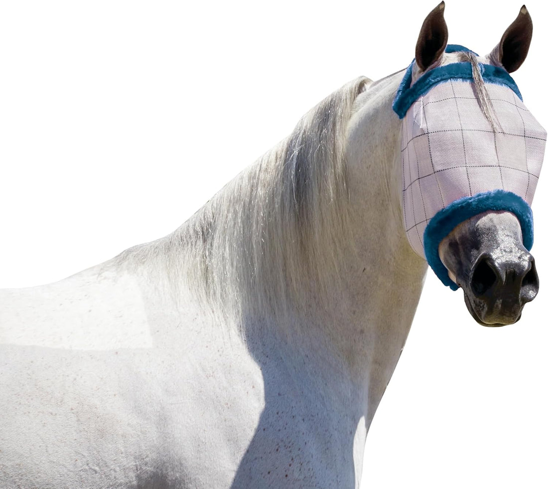 Farnam SuperMask II Horse Fly Mask Without Ears For Eyes, Regular Size