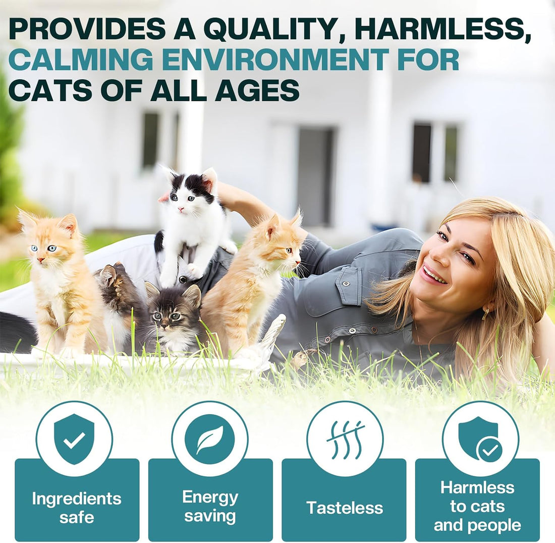 Cat Calming Diffuser 6 in 1 Multicat Calming Pheromones Diffusers
