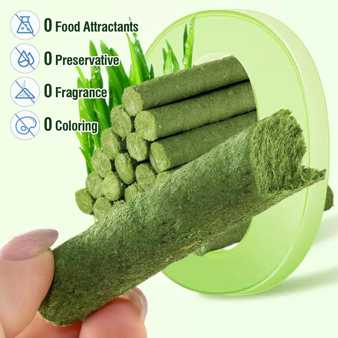 120g/4.23oz Cat Grass Teething Stick Hairballs,Chew Sticks