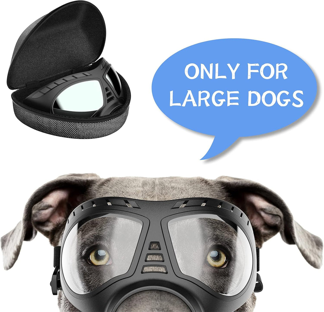 NVTED Dog Goggles Big Area Dog Sunglasses