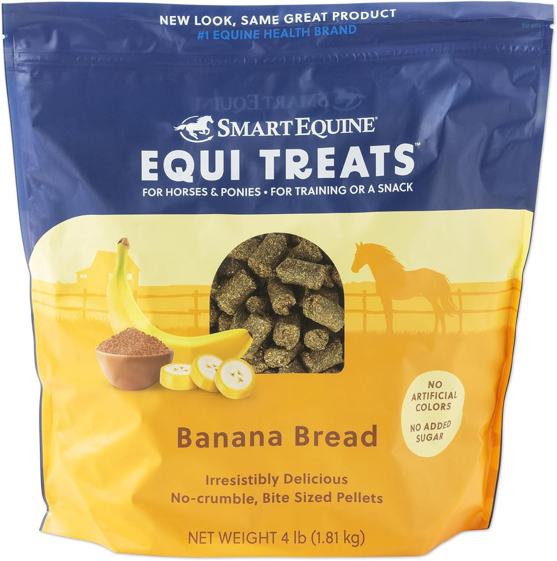 SmartEquine Equi Treats Carrot Cake Flavor, 4 lb Bag