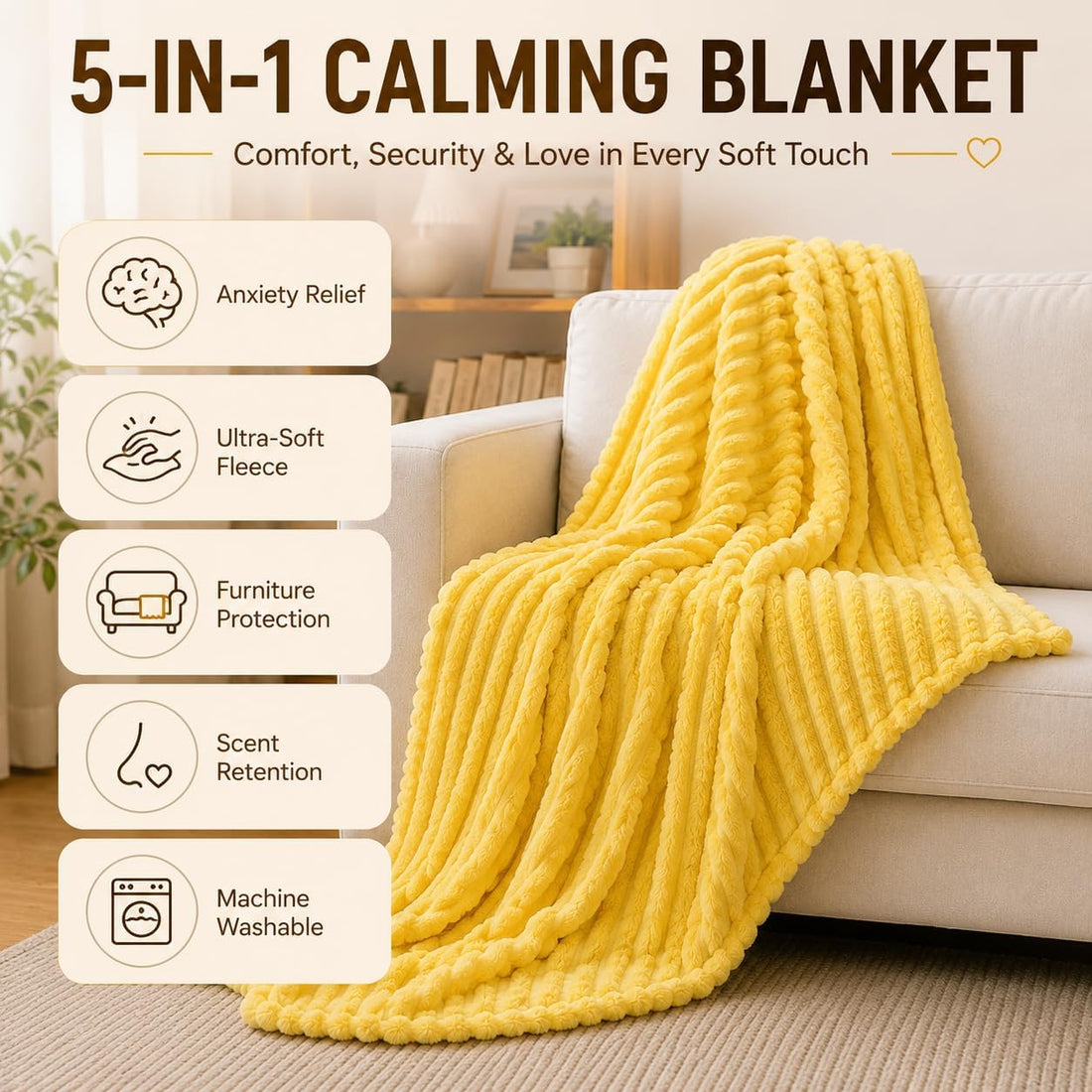 Emotional Support Blanket for Dogs