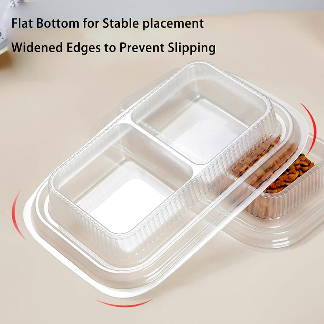 50PCS Disposable Pet Bowls – Anti-Ant Cat and Dog Food Bowls