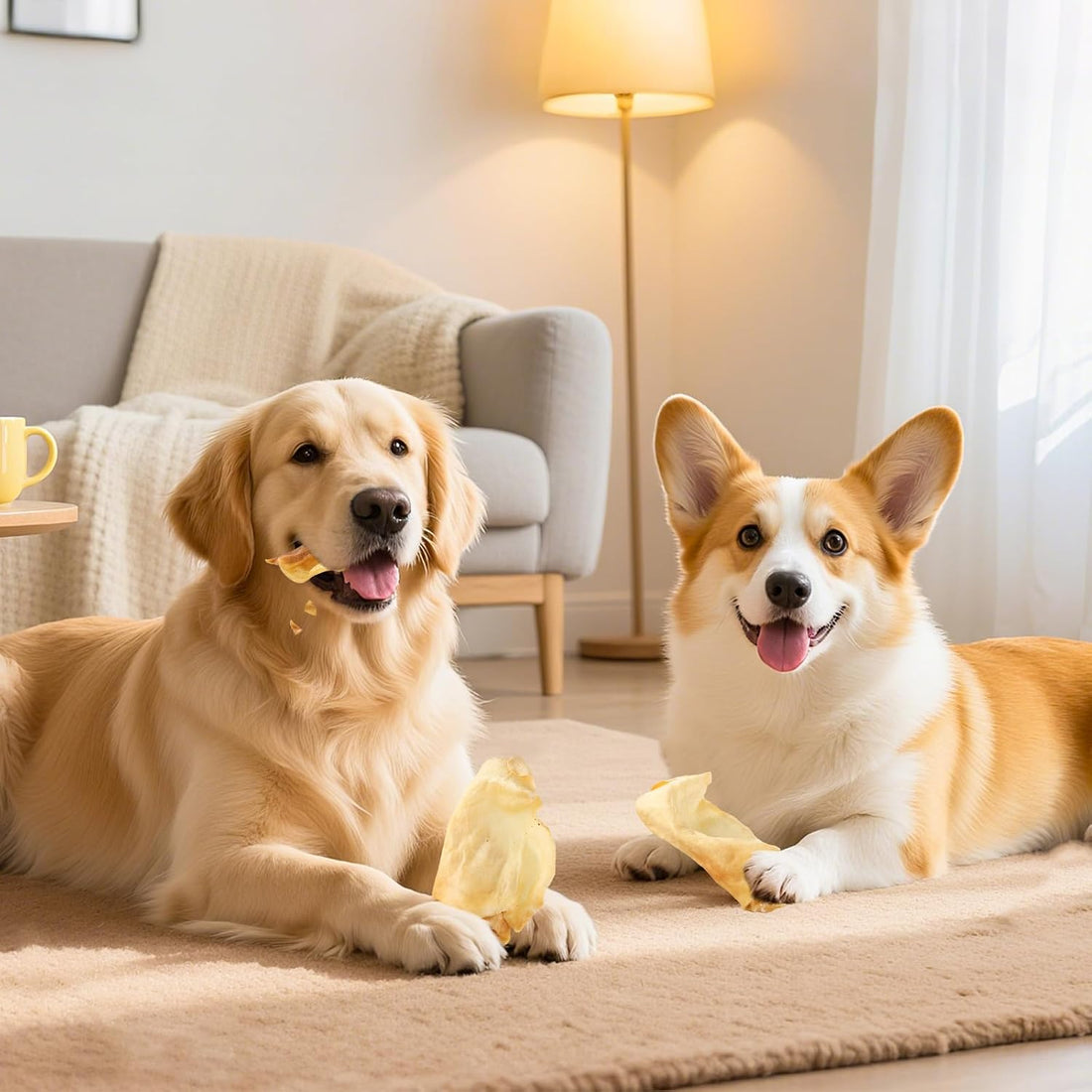 100% Natural Real Cow Ears for Dogs - Single Ingredient Dental Chew
