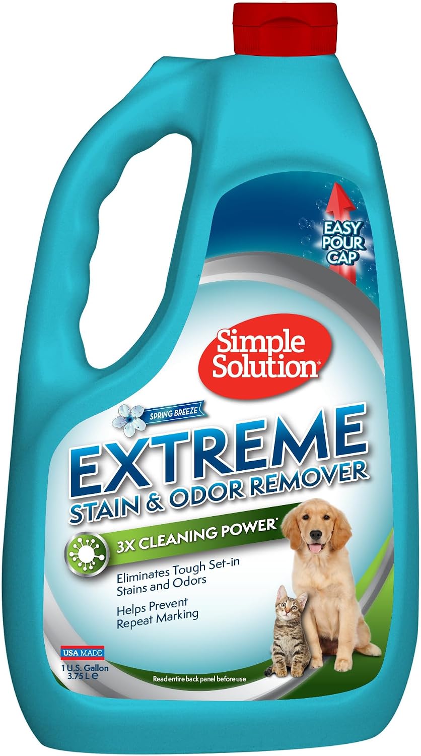 Simple Solution Extreme Stain & Odor Remover, Enzyme Stain Cleaner