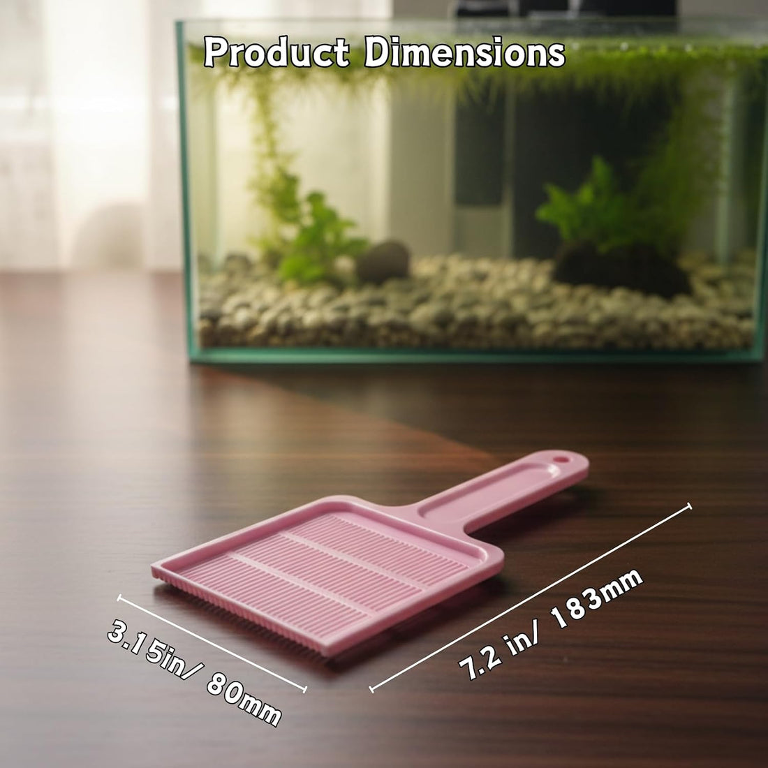 Duckweed Remover Tool for Aquarium, Floating Plant Skimmer