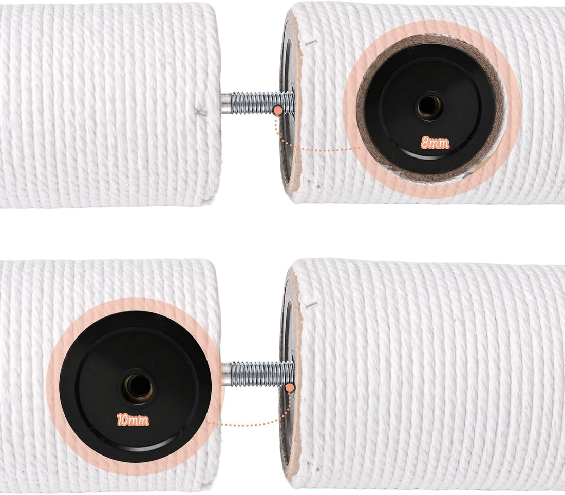 Cat Scratching Post Replacement Screws Set, M10 and M8 Bolt
