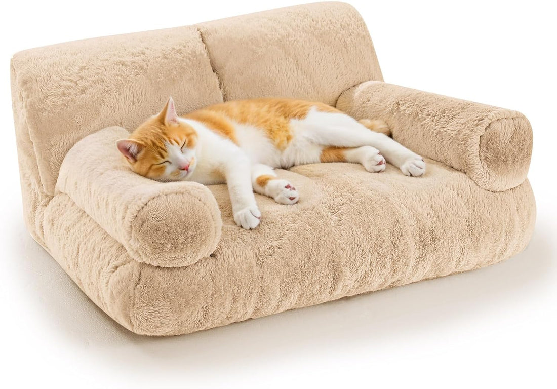 Gimars Large Cat Bed for Indoor Cats