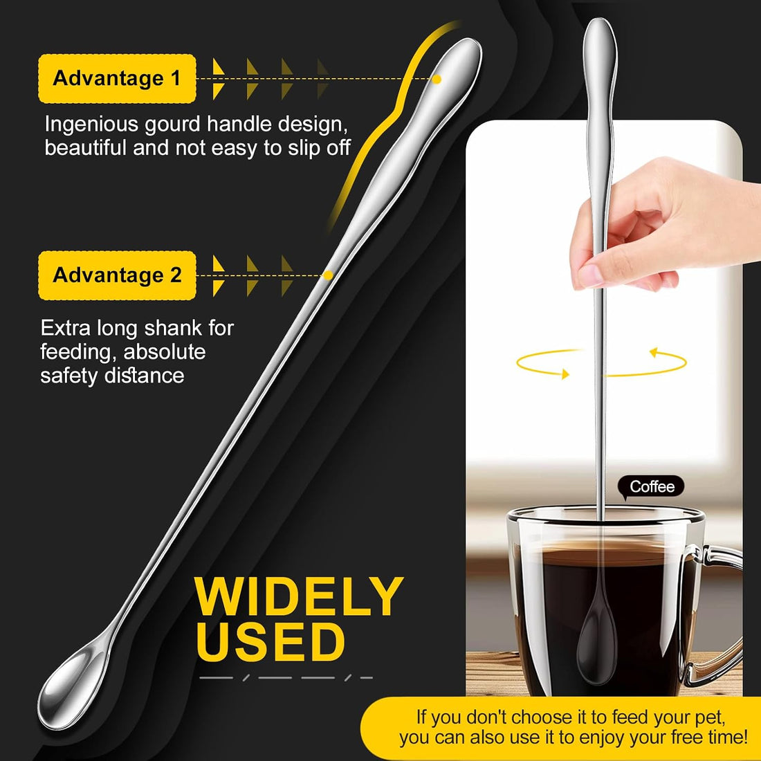 2pcs Reptile Feeding Tongs, Feeding Spoon