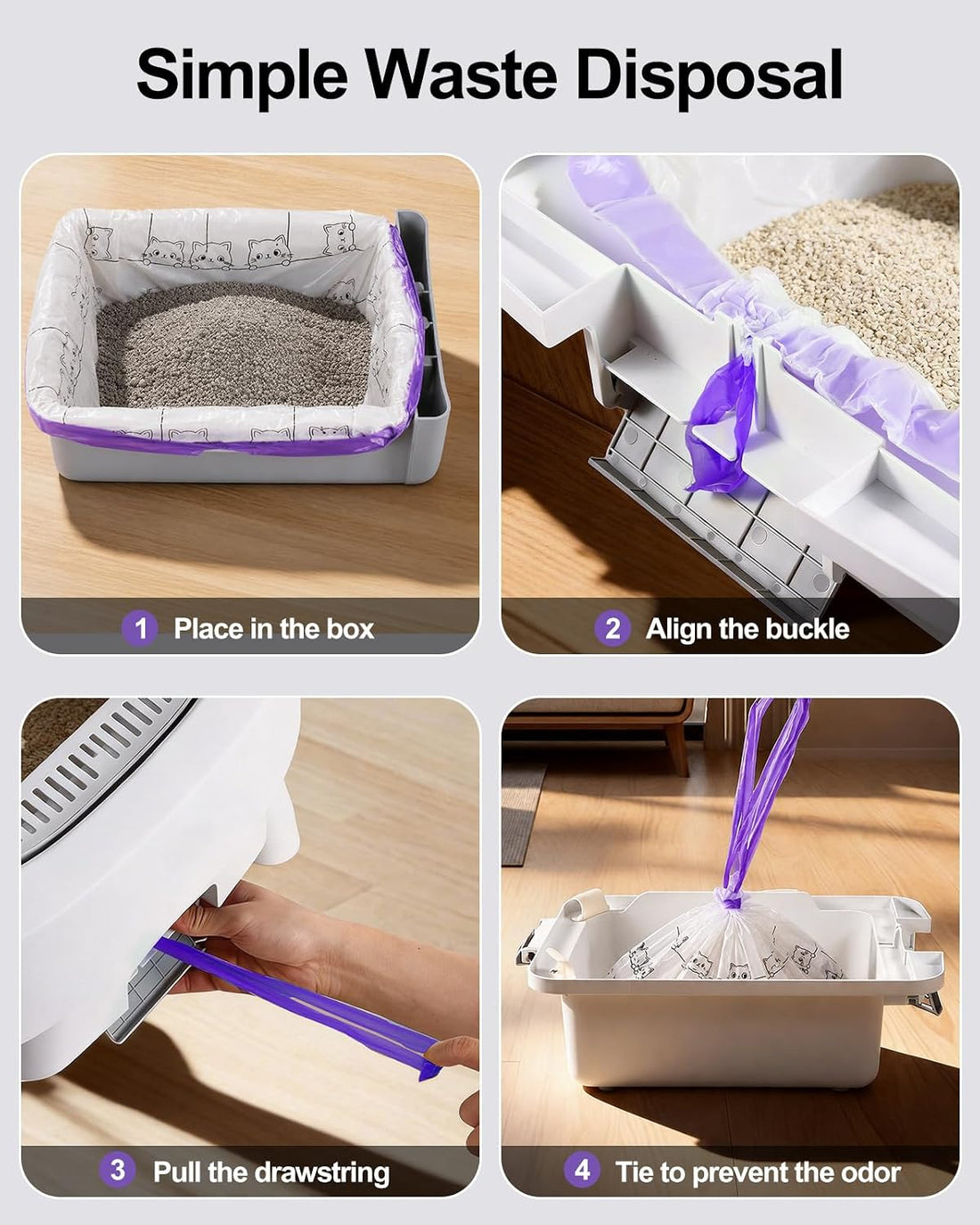 Automatic Cat Litter Box Liners for Petpivot 12( Not Fit As 11 )