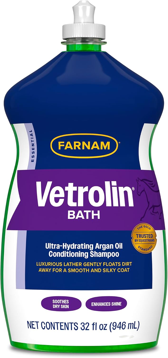 Farnam Vetrolin Bath Ulta-Hydrating Argan Oil Shampoo with Sunscreen