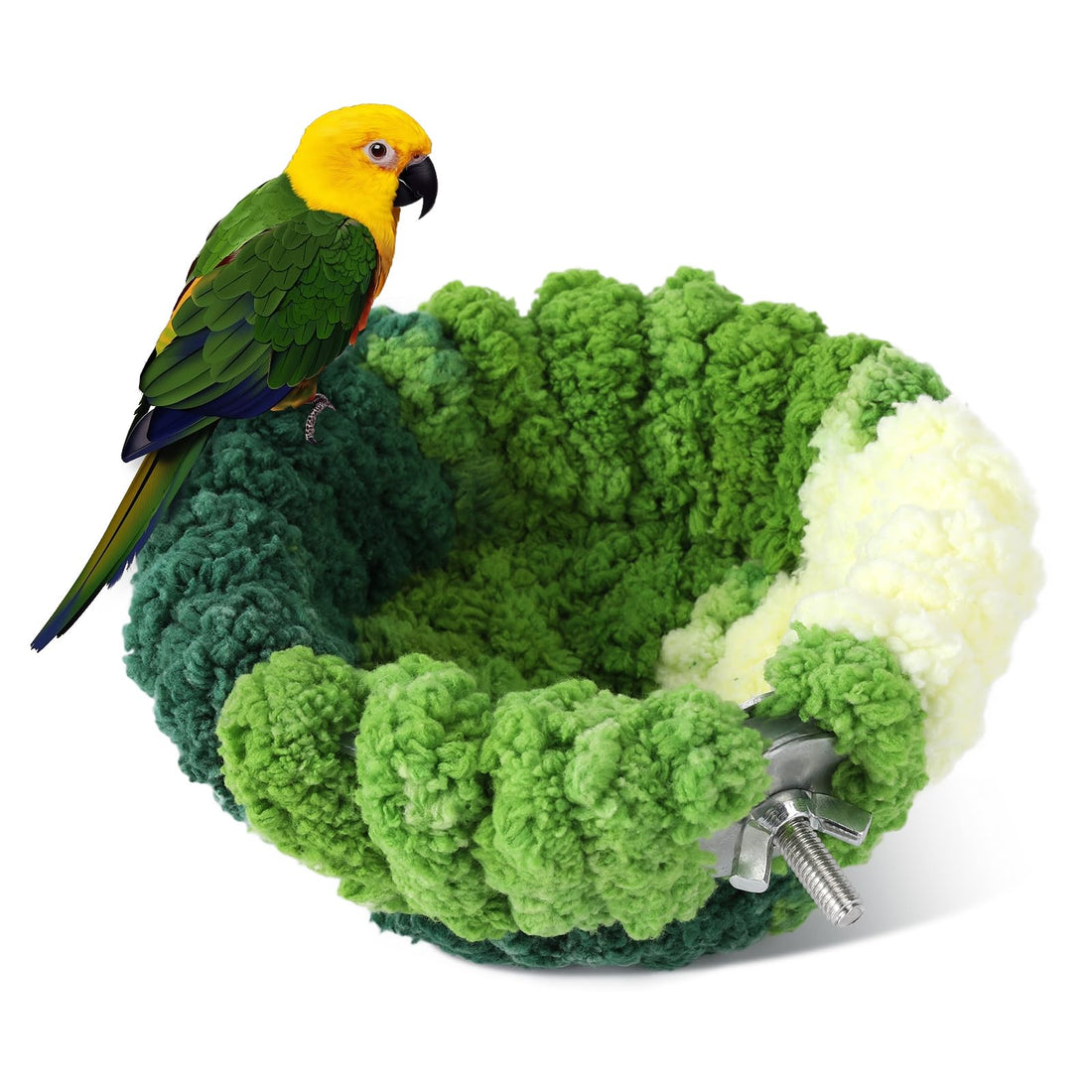 Admaison Bird Nest for Cage,Plush Hanging Bird Bed